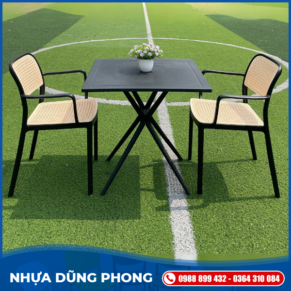Ghế giả mây có tay	